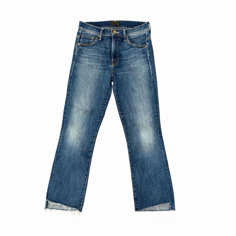 Mother Jeans Insider Crop Step Fray Not Rough Enough Women's Size 25